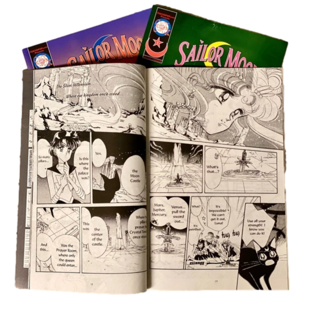 90’s Vintage Sailor Moon Comic Book Set - Picture 9 of 9